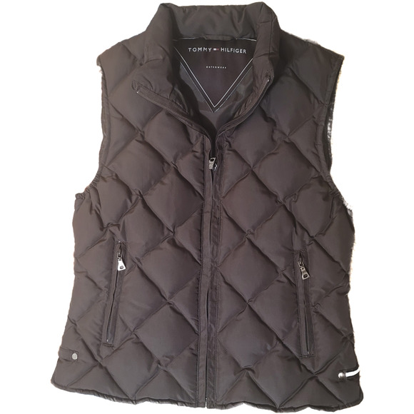 Tommy Hilfiger Quilted Down Puffer Vest Women's SZ S/P - Picture 1 of 8